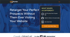 Desktop Screenshot of clickcertain.com